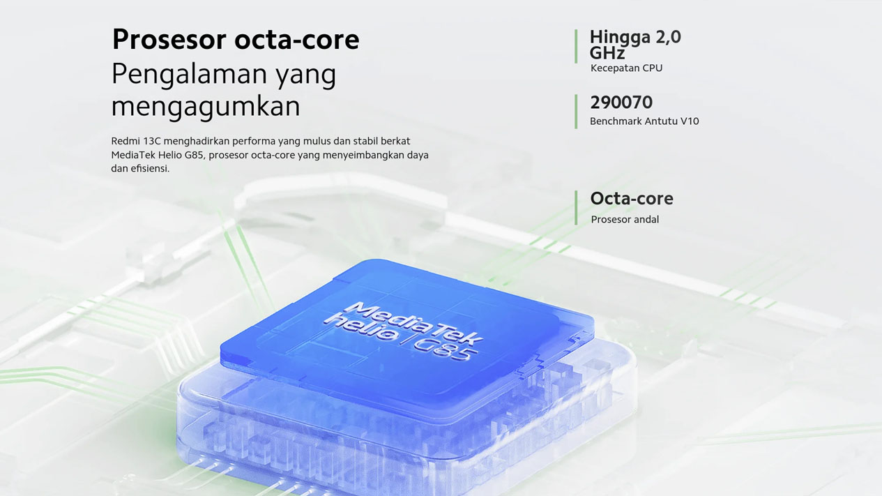 Chipset Xiaomi Redmi 13C