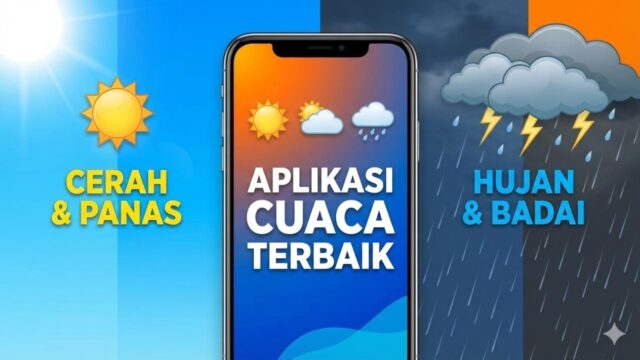 3 aplikasi cuaca paling akurat untuk temani liburanmu
