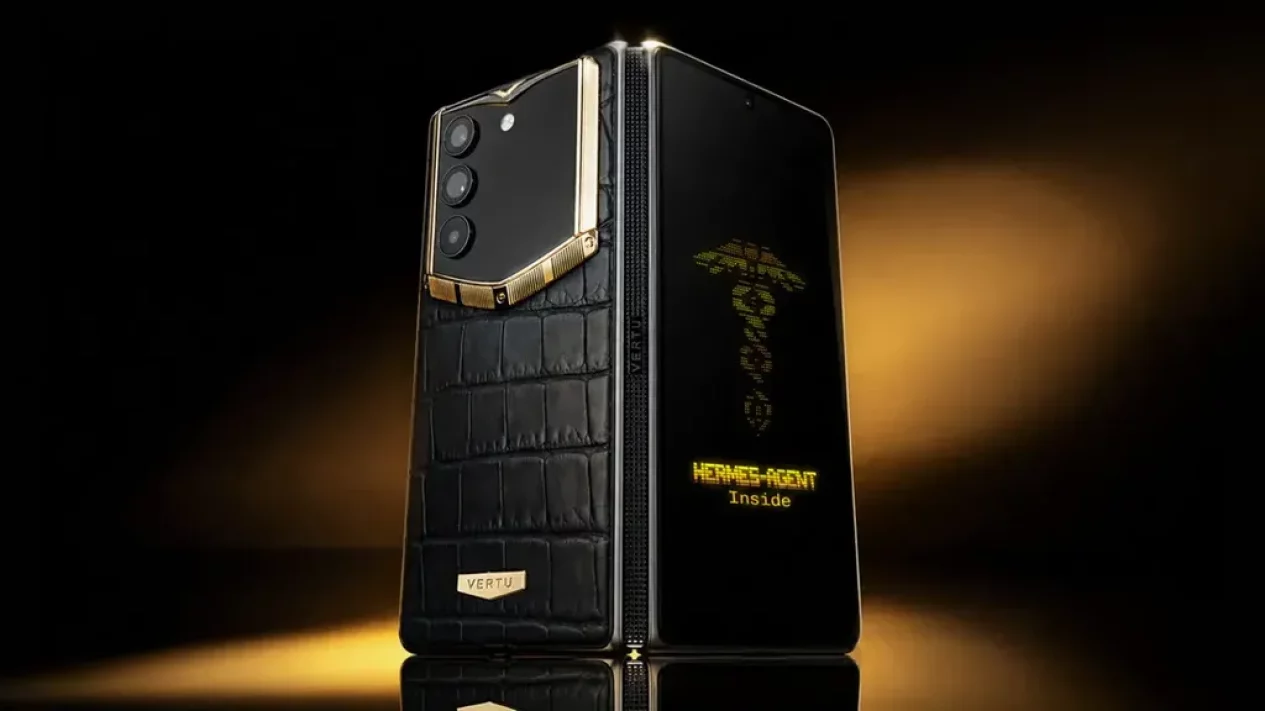 Ponsel Layar Lipat Mewah Vertu AlphaFold Resmi Dirilis
