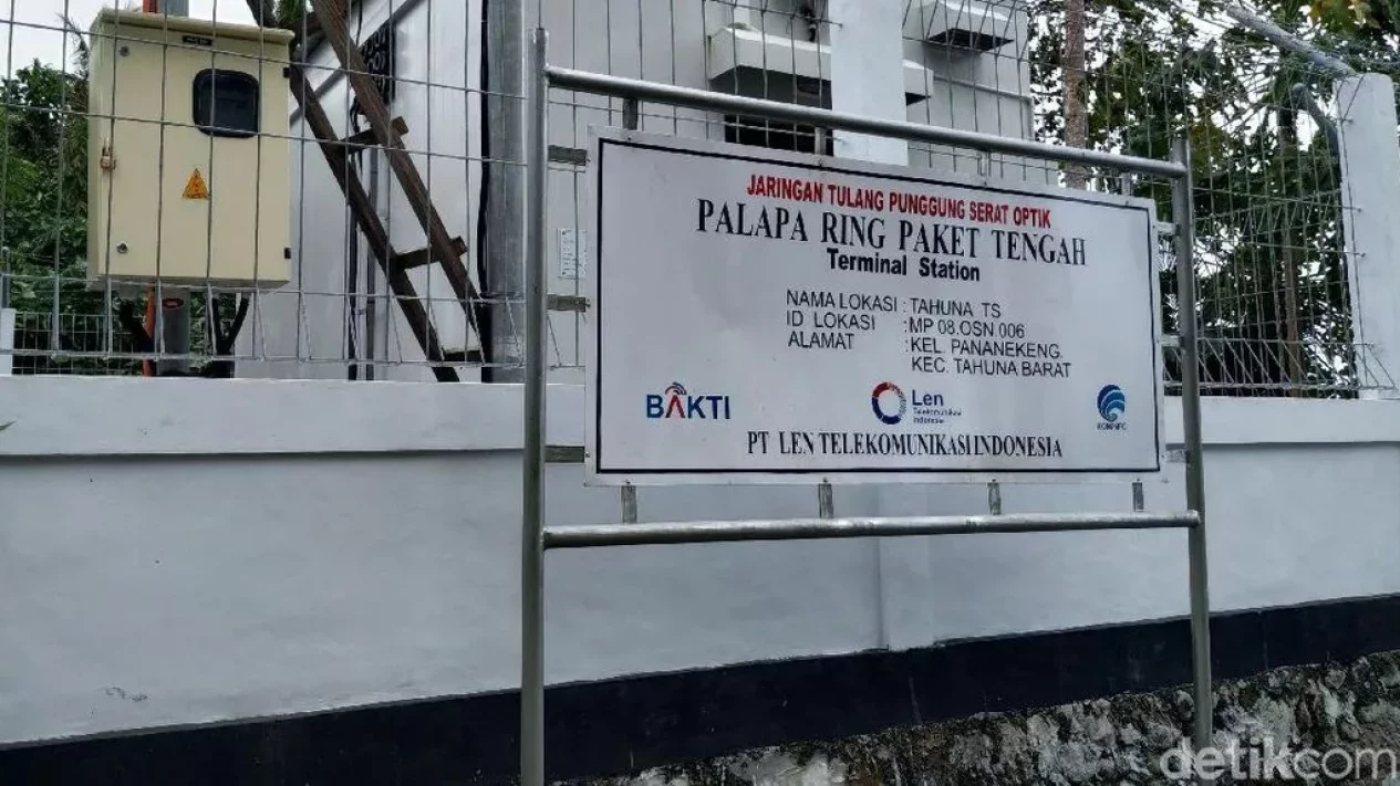 Pemulihan Internet Palapa Ring Tengah di Sangihe Sitaro Dijaga