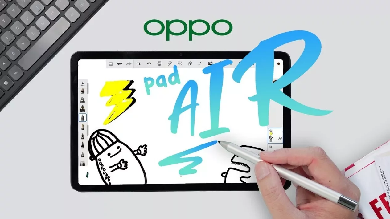 Tablet Oppo Pad Air Murah: Desain Mewah Tipis &amp; Layar 2.4K