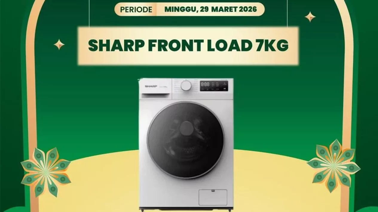 Harga Mesin Cuci Front Load Turun Drastis di Transmart