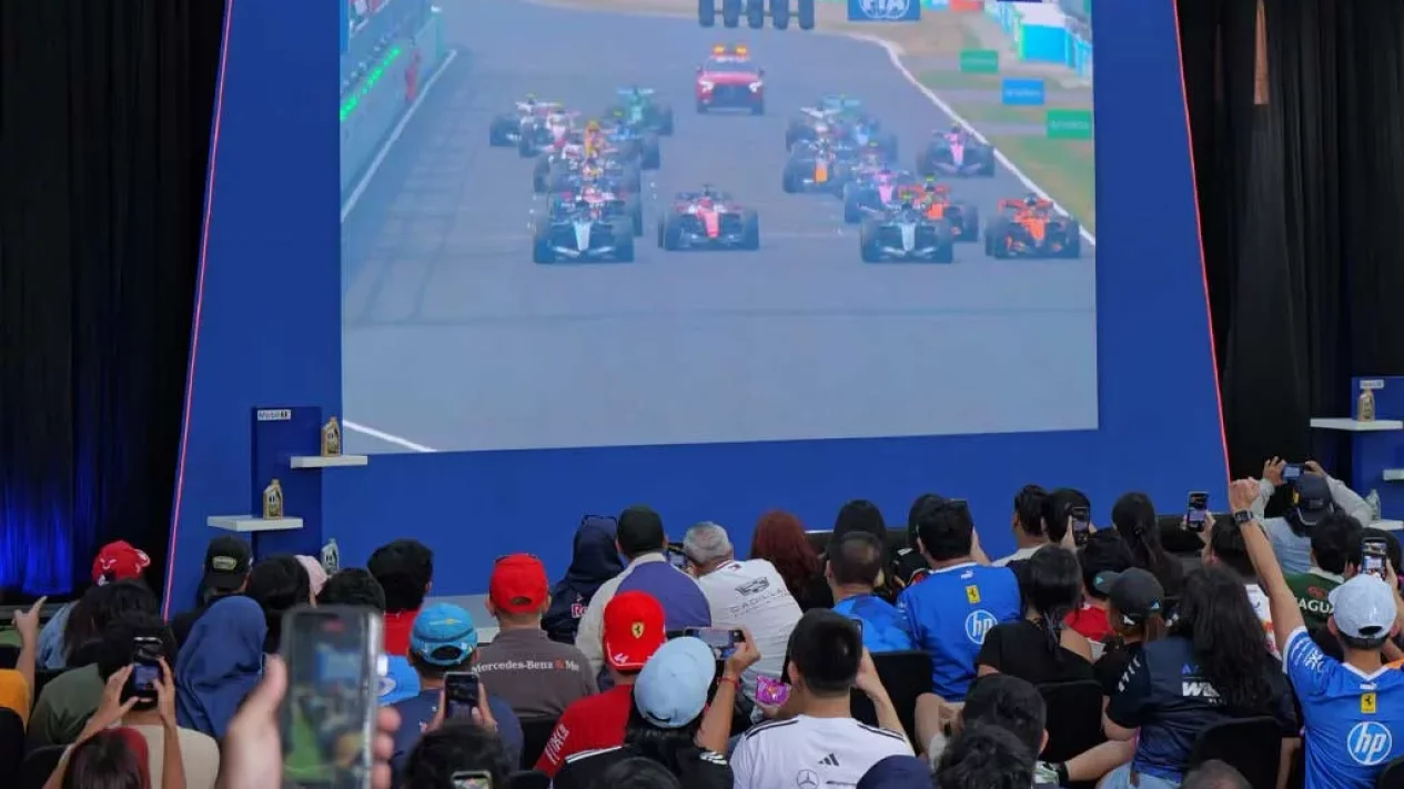 Nobar F1 Mobil Lubricants Perkuat Kebersamaan Komunitas F1