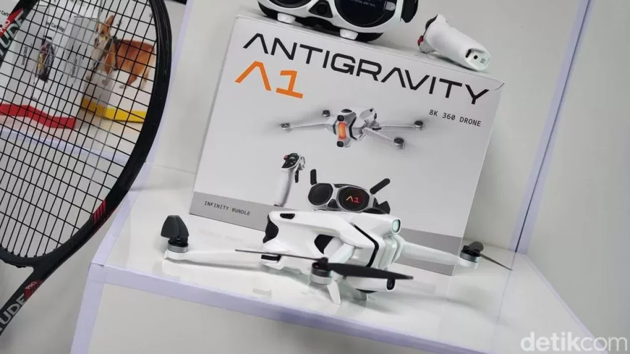 Drone 360 Antigravity A1: Revolusi Terbang Tanpa Tuas Kendali