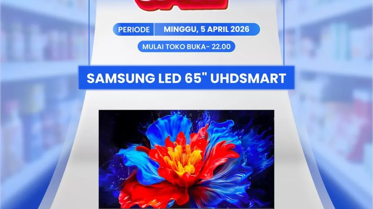 Promo LED TV 65 Inch Transmart Diskon Gede 5 April 2026