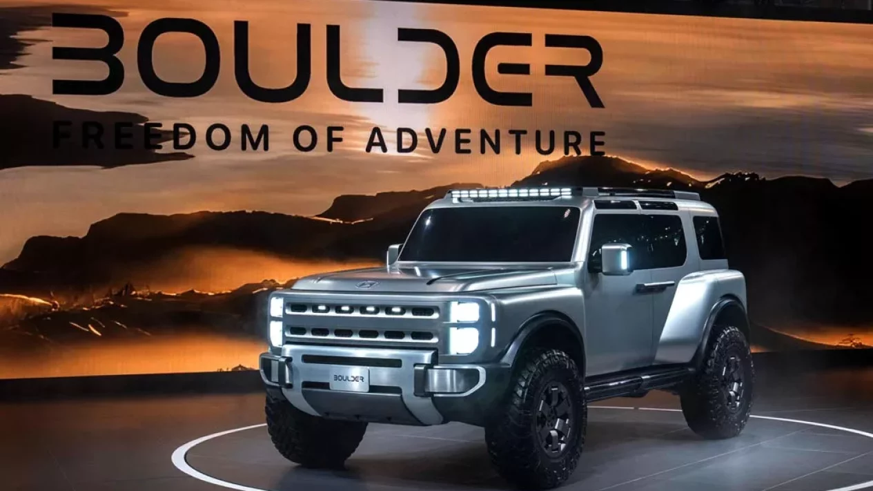 Hyundai Boulder Concept SUV: Gebrakan Off-Road Body-on-Frame
