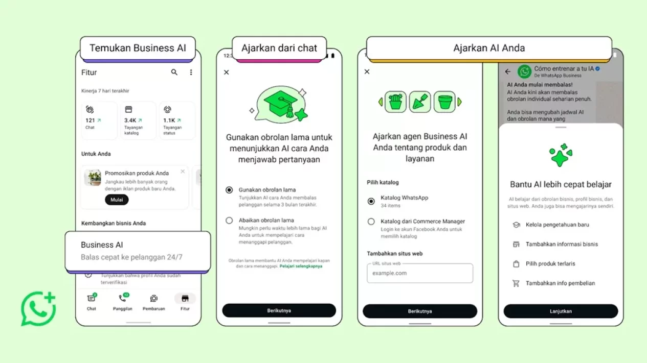 Fitur WhatsApp Business AI Resmi Hadir untuk UMKM Indonesia
