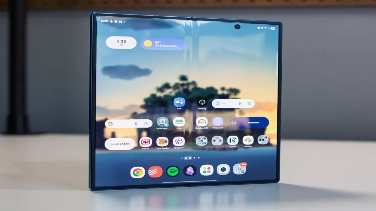 Samsung Galaxy Z Wide Fold Usung Layar 4:3 Mirip iPad
