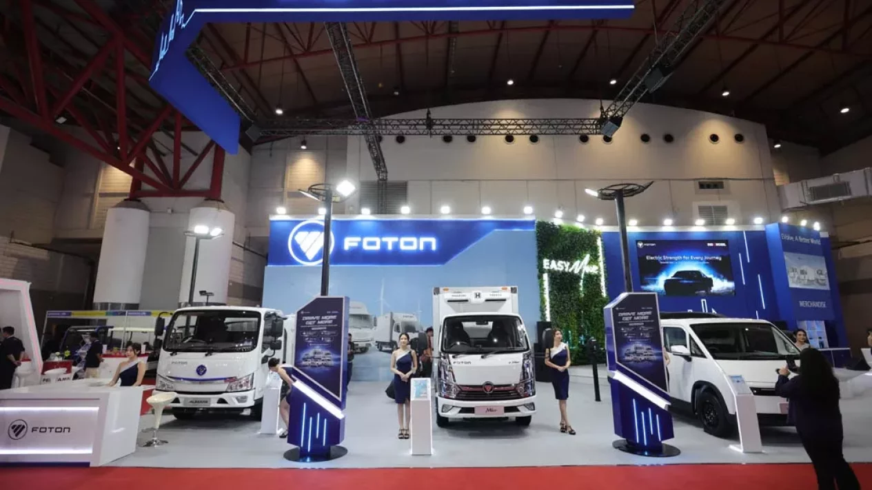 Mobil listrik komersial Foton eTUNLAND &amp; eVIEW Connect Resmi Rilis