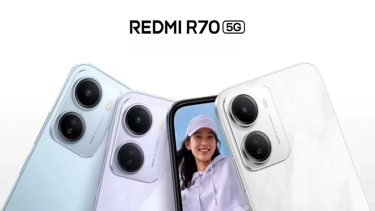 HP Redmi R70 5G Murah Resmi Meluncur, Layar 120Hz Harga 1 Jutaan