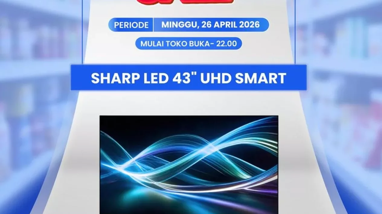 Promo Sharp LED TV 43 Inch Transmart Full Day Sale 2026