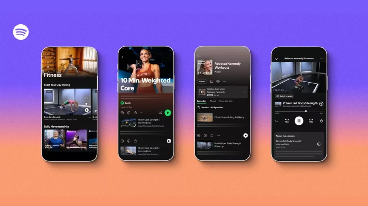Fitur Fitness Hub Spotify Rilis, Bawa Video Workout Peloton