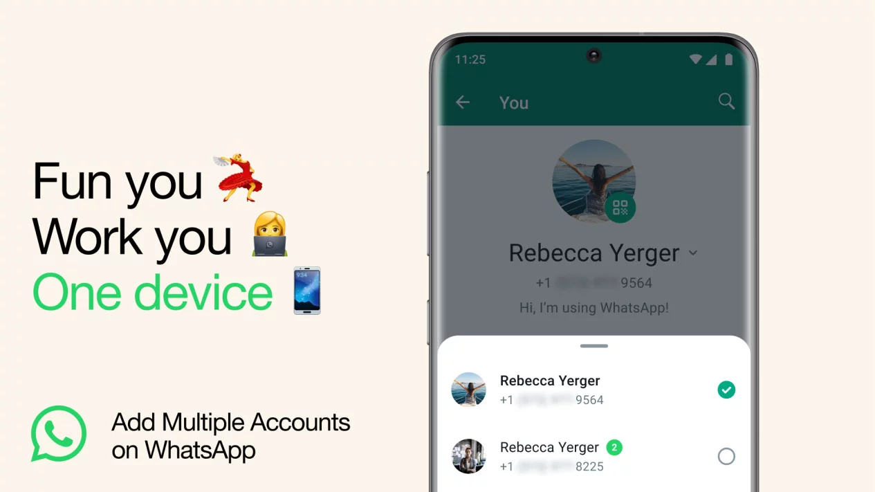 WhatsApp Multi-Akun: Nikmati Dualitas dengan Fitur Terbaru! Dua Akun, Satu Ponsel