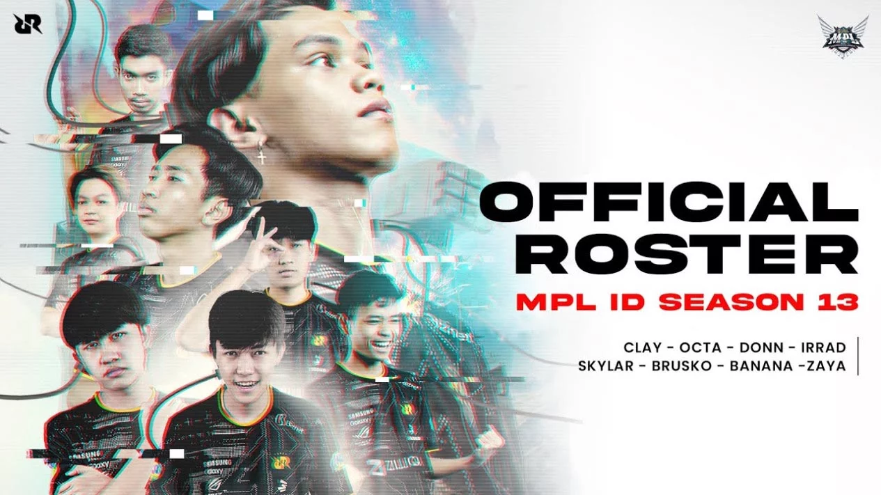 RRQ Hoshi Rilis Daftar Roster Terbaru untuk MPL ID Season 13! Siapakah Pemain Baru?