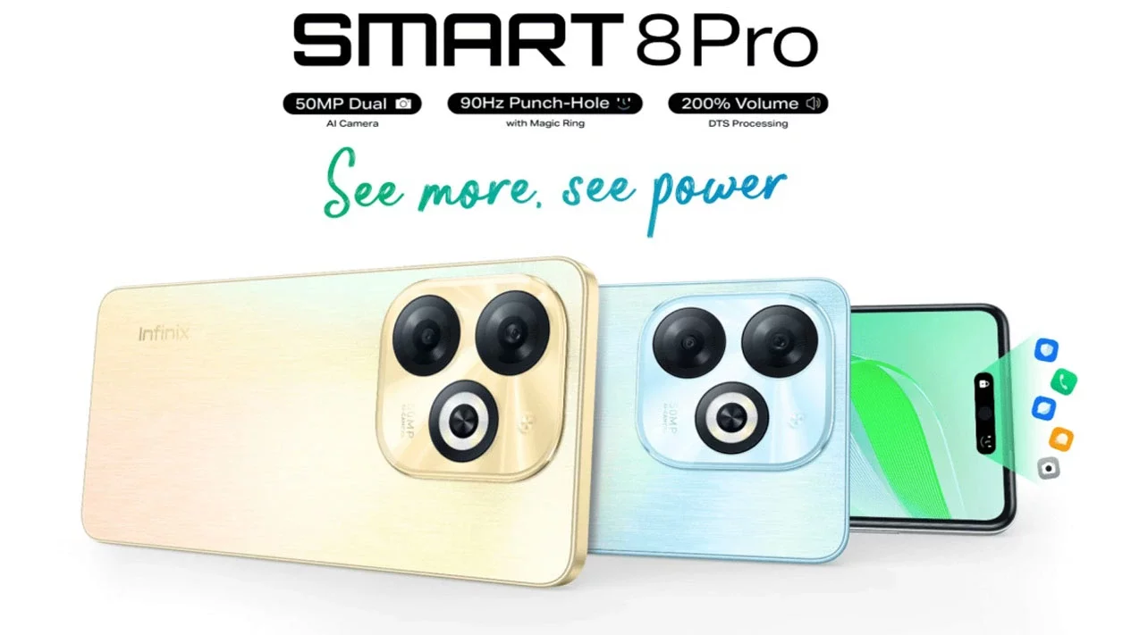 Infinix Smart 8 Pro Rilis Harga Hanya Rp1 Jutaan