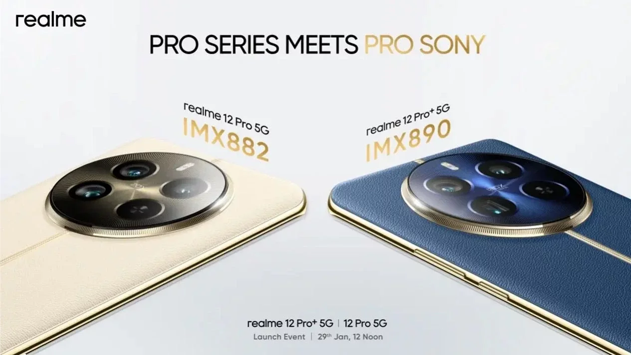 Realme 12 Pro 5G Ungkap Kejutan Kamera dengan Sensor Sony IMX882