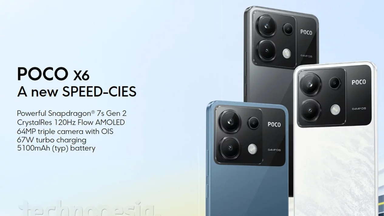 POCO X6 Series Habis Terjual 20 Ribu Unit dalam 5 Jam