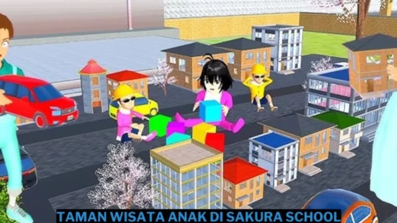 Panduan Membangun Taman Wisata Anak Sakura School Simulator