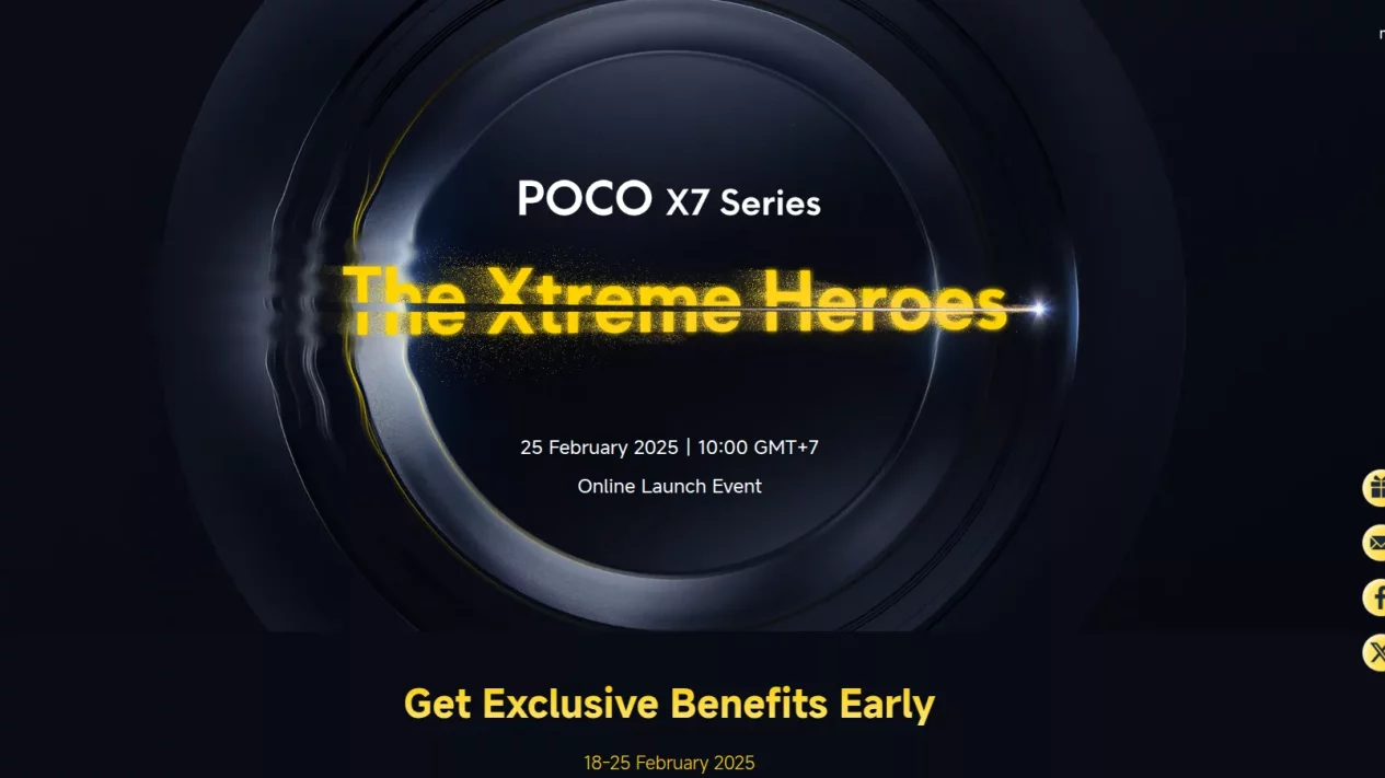 Poco X7 dan Poco X7 Pro Rilis di Indonesia 25 Februari, Spesifikasi Gahar!