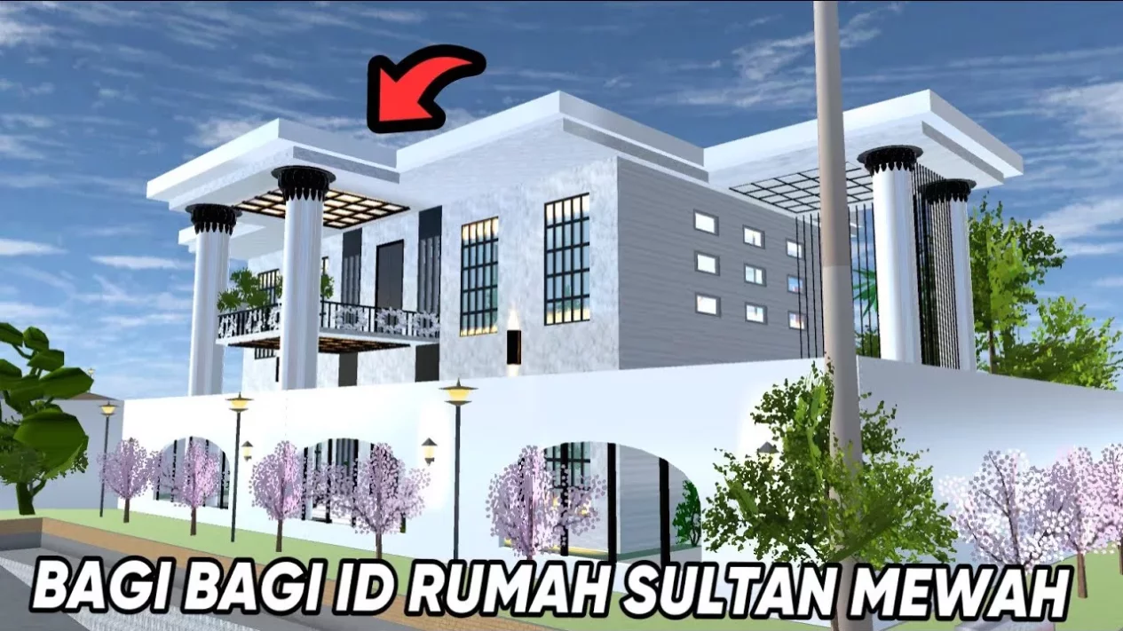 6 ID Rumah Mewah di Sakura School Simulator, Aesthetic &amp; Bikin Betah!