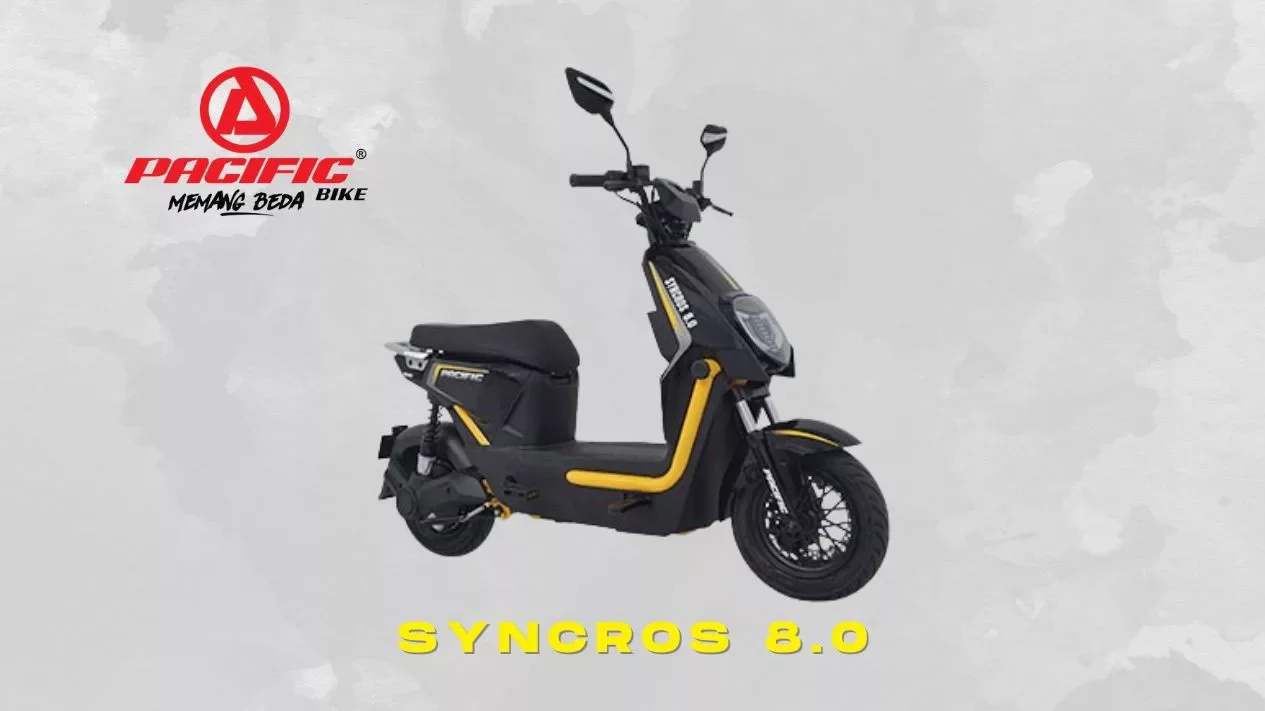 Sepeda Listrik Pacific Syncros 8.0: Stylish &amp; Tangguh dengan 4 Mode Kecepatan