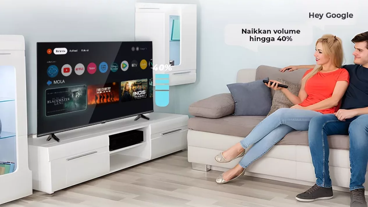Polytron 55 Inci 4K UHD Google TV: Fitur Premium, Harga Makin Terjangkau!