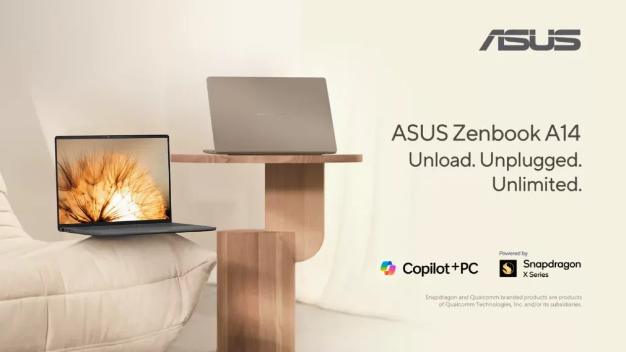 Asus Zenbook A14 Laptop Copilot Plus, Performa Ngebut dengan Snapdragon X