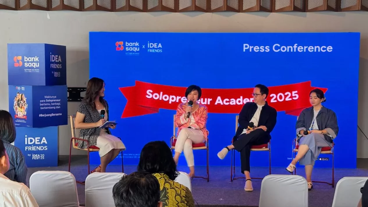 Bank Saqu bersama IdeaFriends Resmi Buka “Solopreneur Academy 2025”