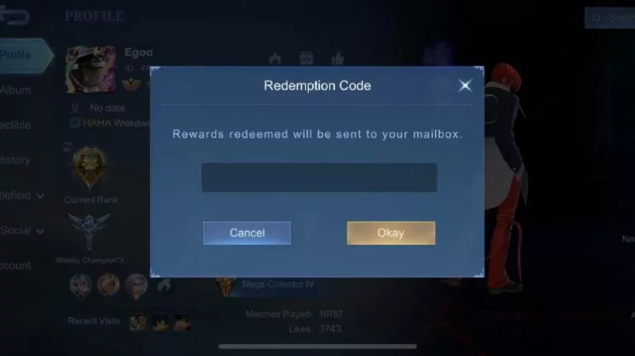 Kode Redeem Mobile Legends 7 Mei 2025