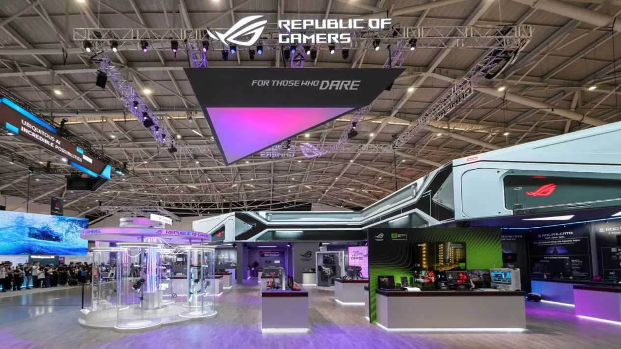 ASUS ROG Lab di COMPUTEX 2025: Pusat Inovasi Gaming Futuristik