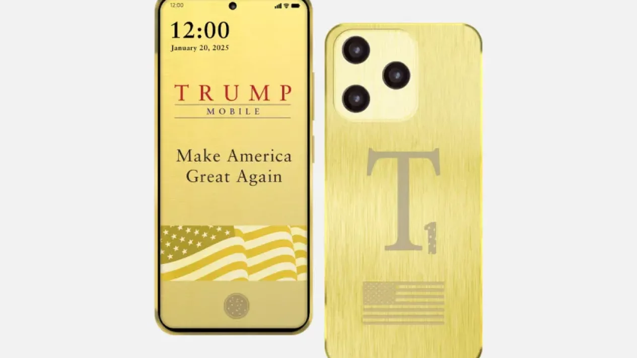 Donald Trump Bikin “Trump T1”, Smartphone Berbalut Emas