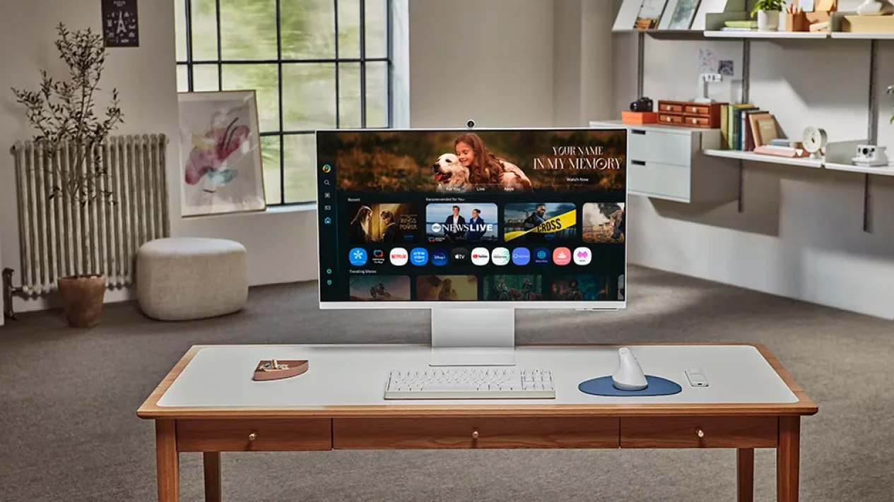 Samsung Smart Monitor M9 Bawa Layar QD-OLED Berbasis AI