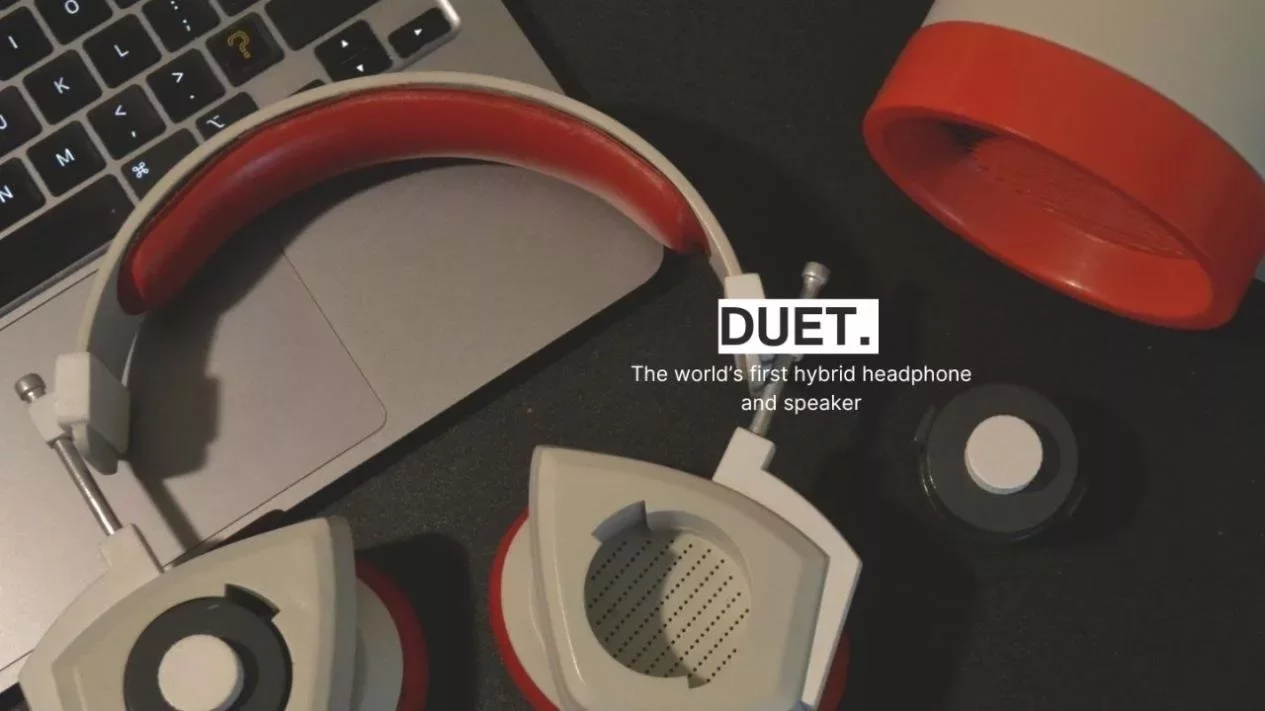 DUET Headphone Speaker Hybrid, Inovasi Audio yang Praktis