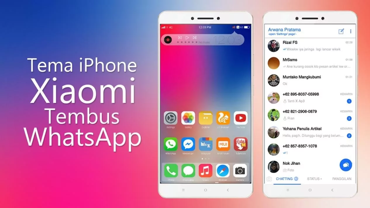Tema Xiaomi Tembus WA di MIUI 10 dan 11, Download Gratis!
