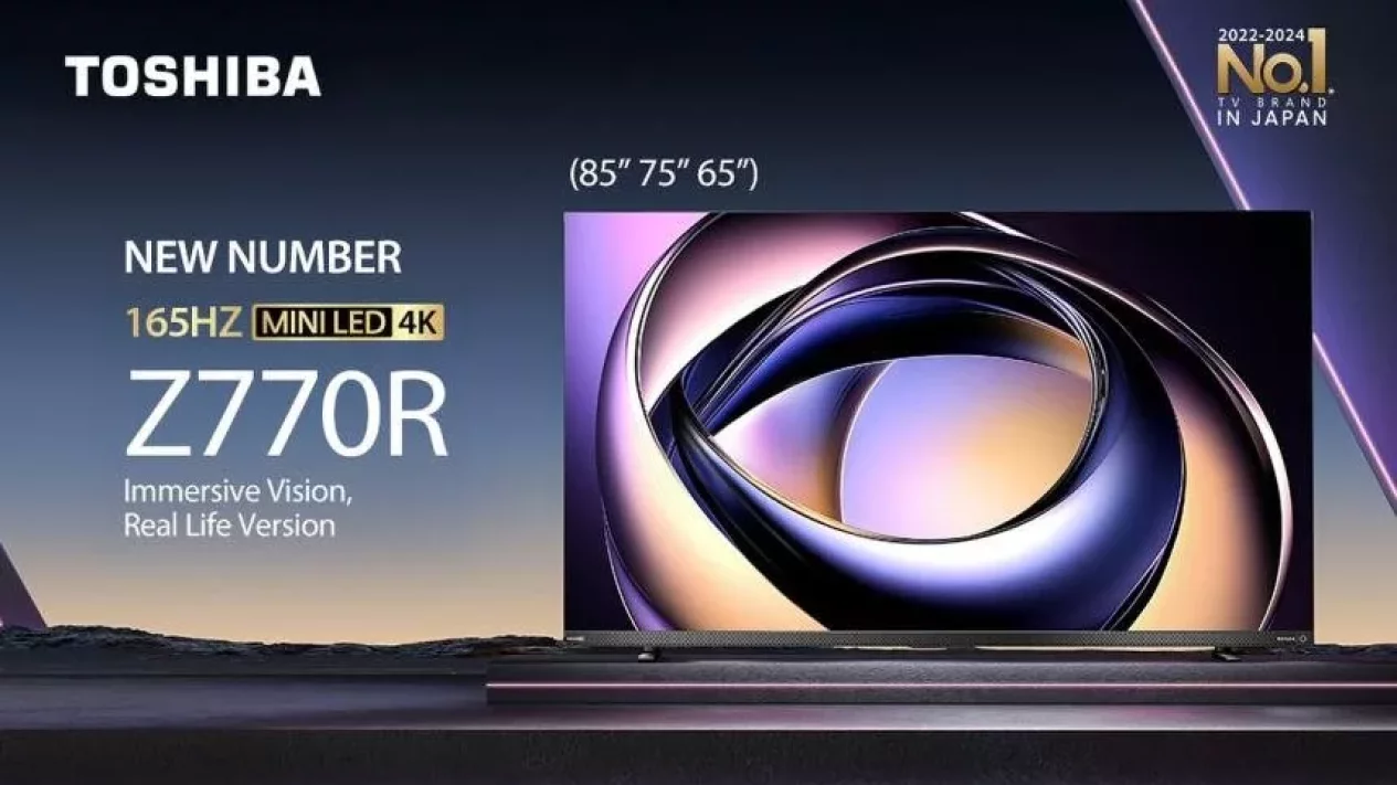 Review Toshiba Z770R: Smart TV Gaming 165Hz dengan Layar dan Audio Cinematic