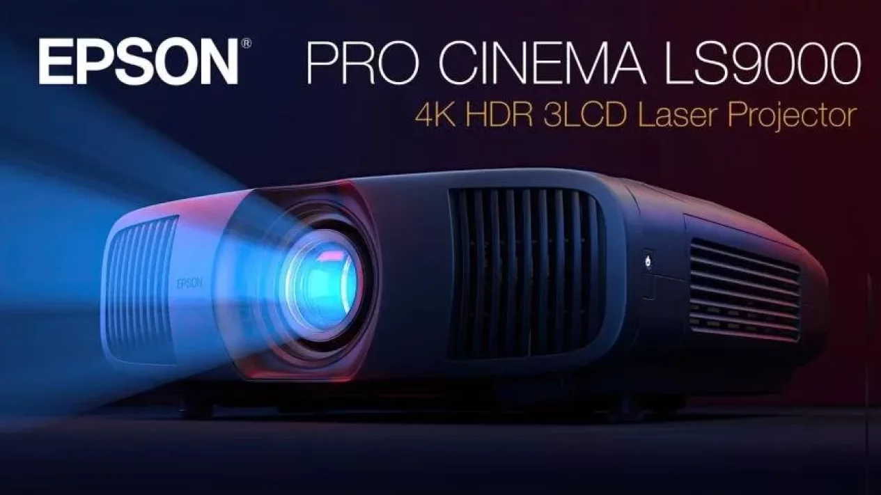 Epson Pro Cinema LS9000 Projector Laser 4K HDR Anti Lag untuk Home Theater