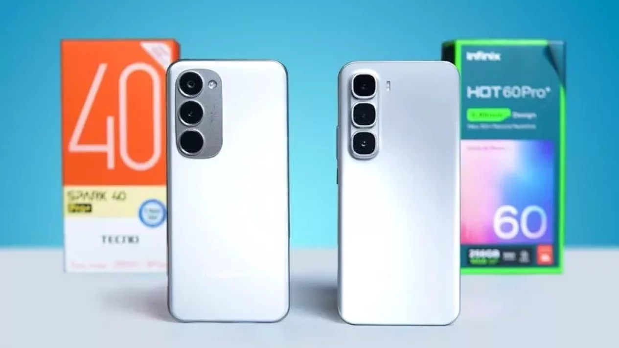 Duel Infinix Hot 60 Pro Plus vs Tecno Spark 40 Pro Plus di Kelas 2 Jutaan
