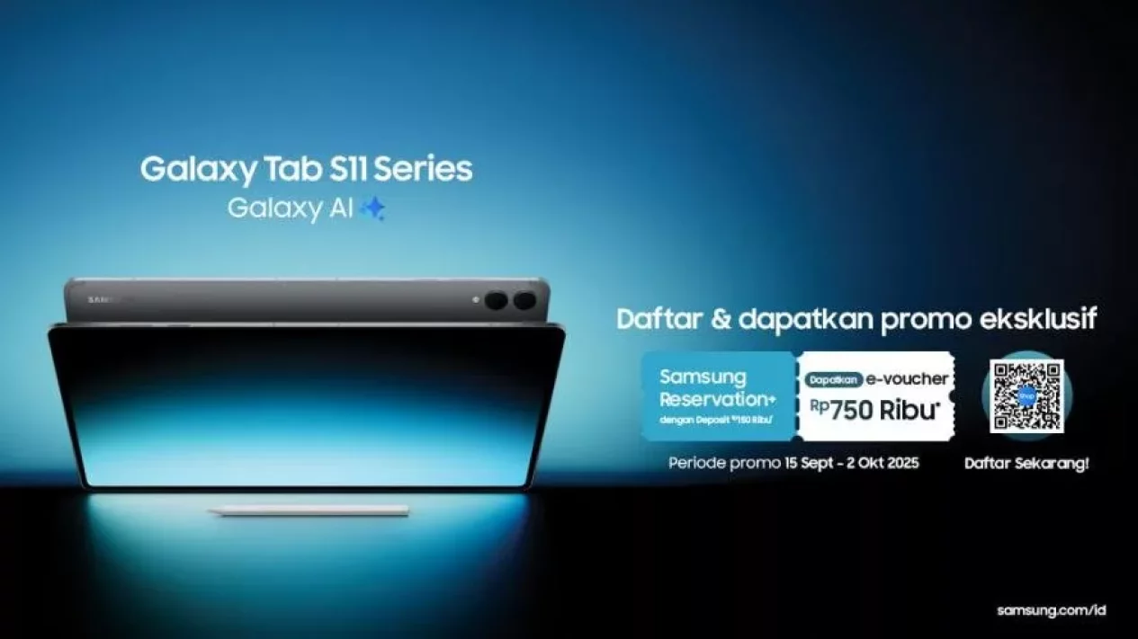 Reservasi Galaxy Tab S11 Resmi Dibuka, Dapatkan Diskon Rp750 Ribu!