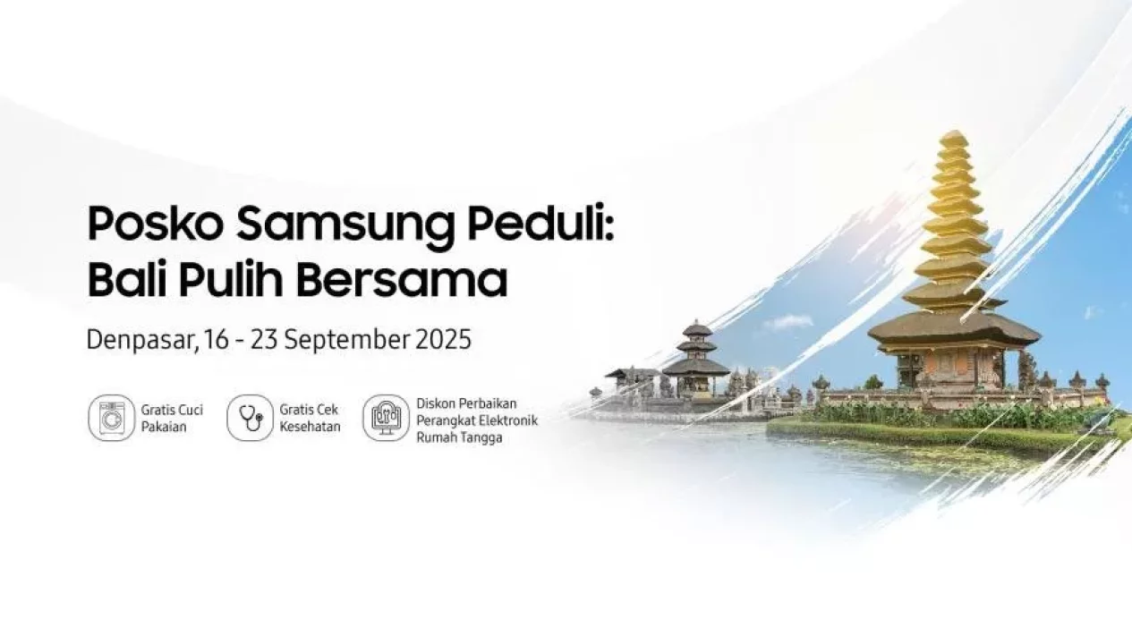 Samsung Peduli Bali, Hadir Bantu Warga Pulih Pasca Banjir dengan Layanan Gratis