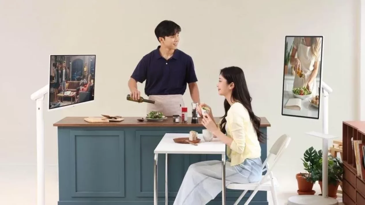 Samsung Smart TV Moving Style 2025, TV Fleksibel Serbaguna