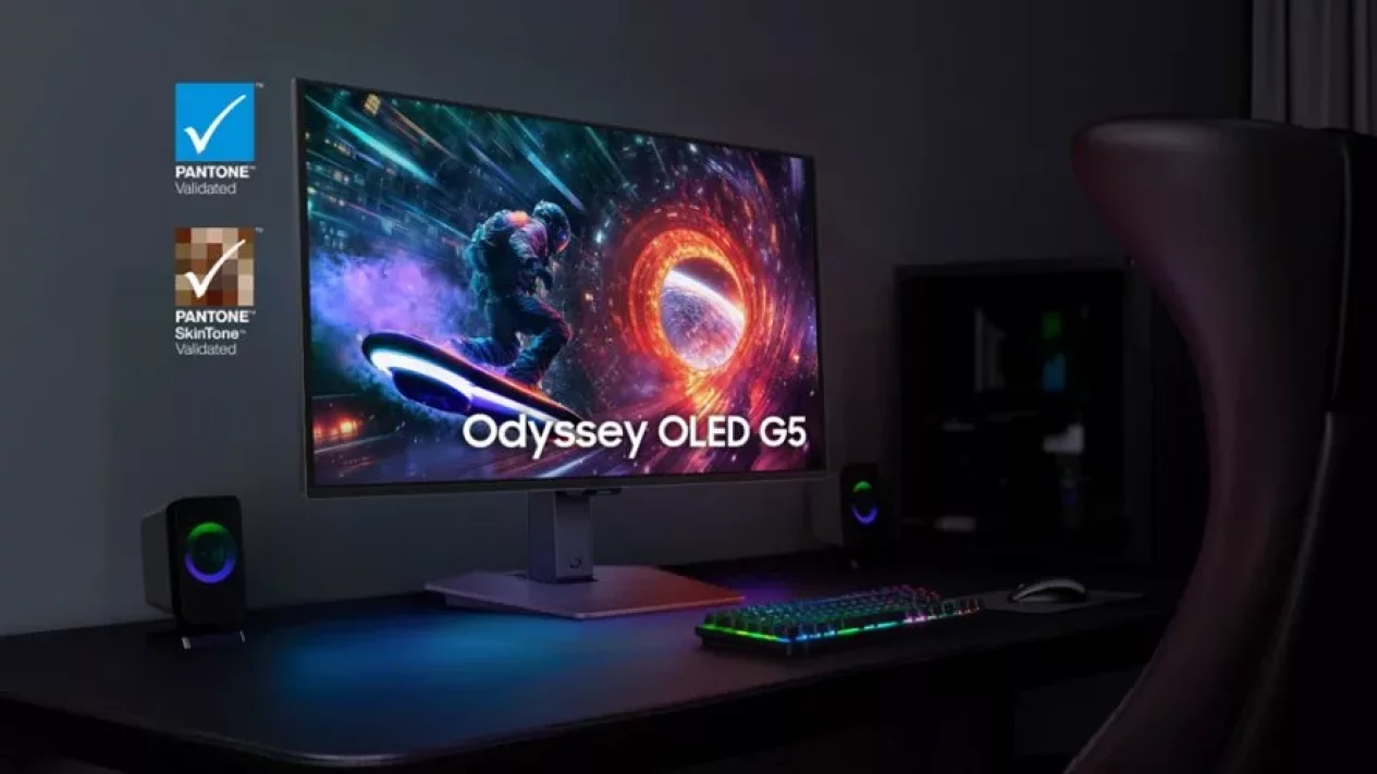 Monitor Gaming Samsung Odyssey OLED G5 Hadir dengan Fitur Spektakuler