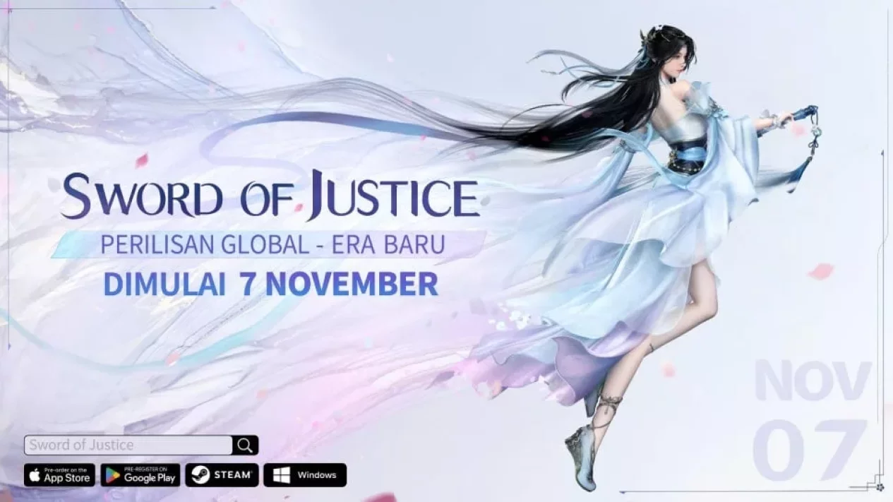 7 November 2025: Tanggal Rilis Resmi Game Sword of Justice Lintas Platform