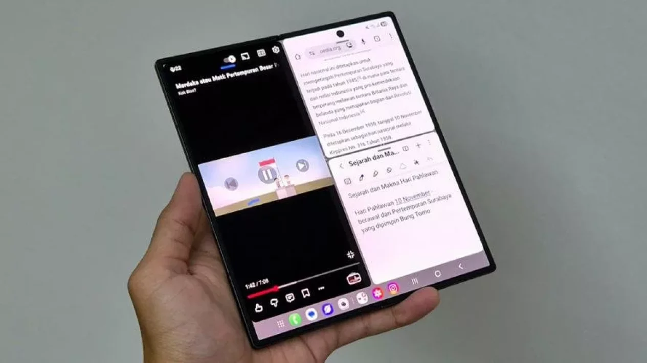 Multi Window di Galaxy Z Fold7: Wujud Semangat Pahlawan Masa Kini Lewat Produktivitas Cerdas