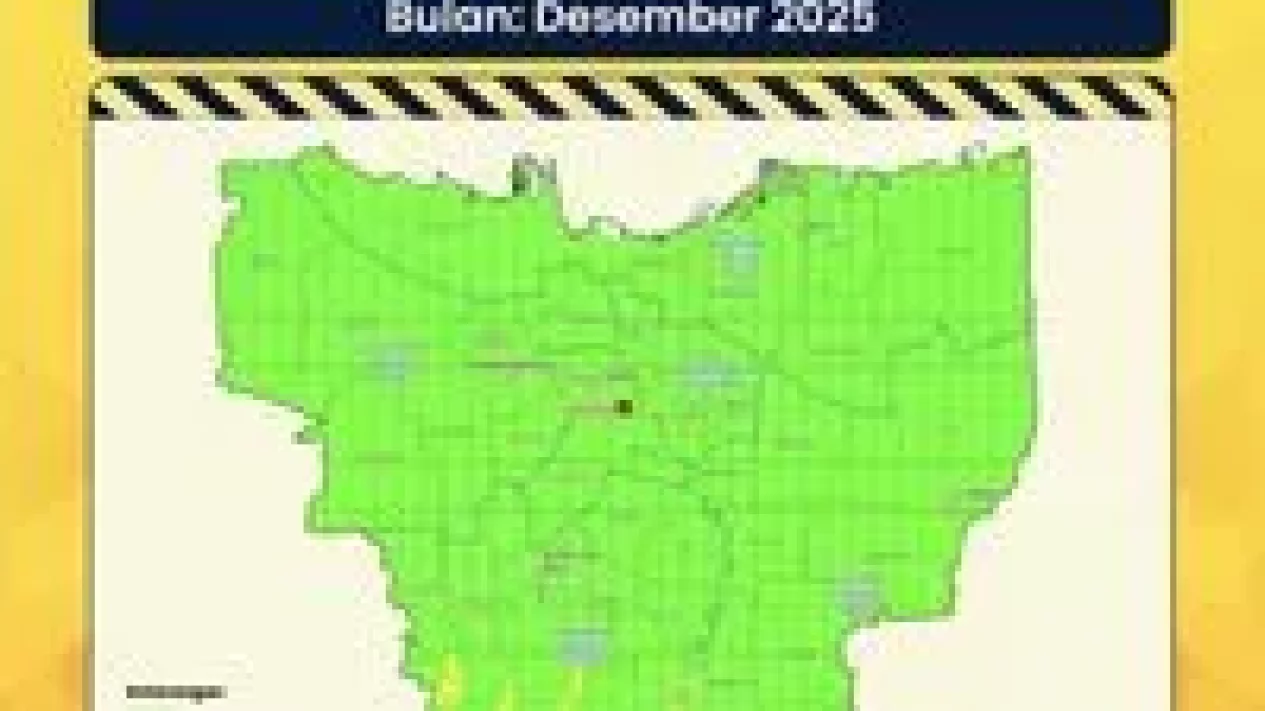 5 Titik Rawan Peringatan Dini Tanah Longsor Jakarta Wajib Diwaspadai