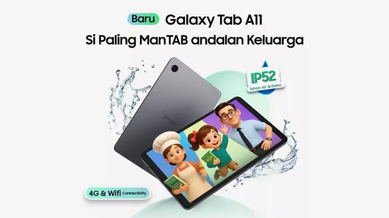 7 Alasan Samsung Galaxy Tab A11 Jadi Tablet Entry Level Paling Awet