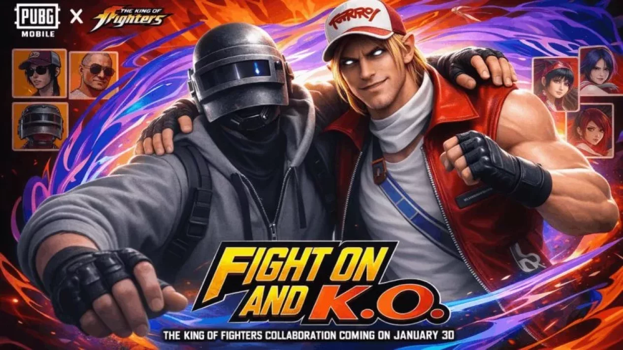 2 Cara Dapat Skin PUBG KOF: Iori Yagami, Mai Shiranui, dan Nakoruru
