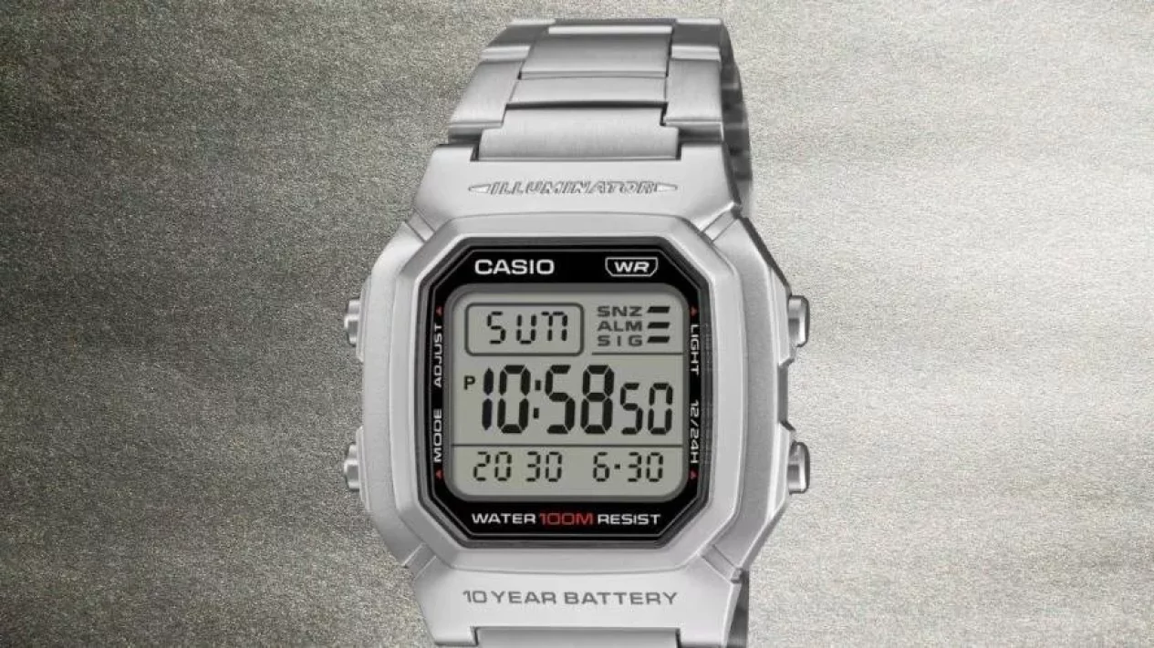 Jam Tangan Digital Casio Retro W-800HD-1AV Resmi Meluncur