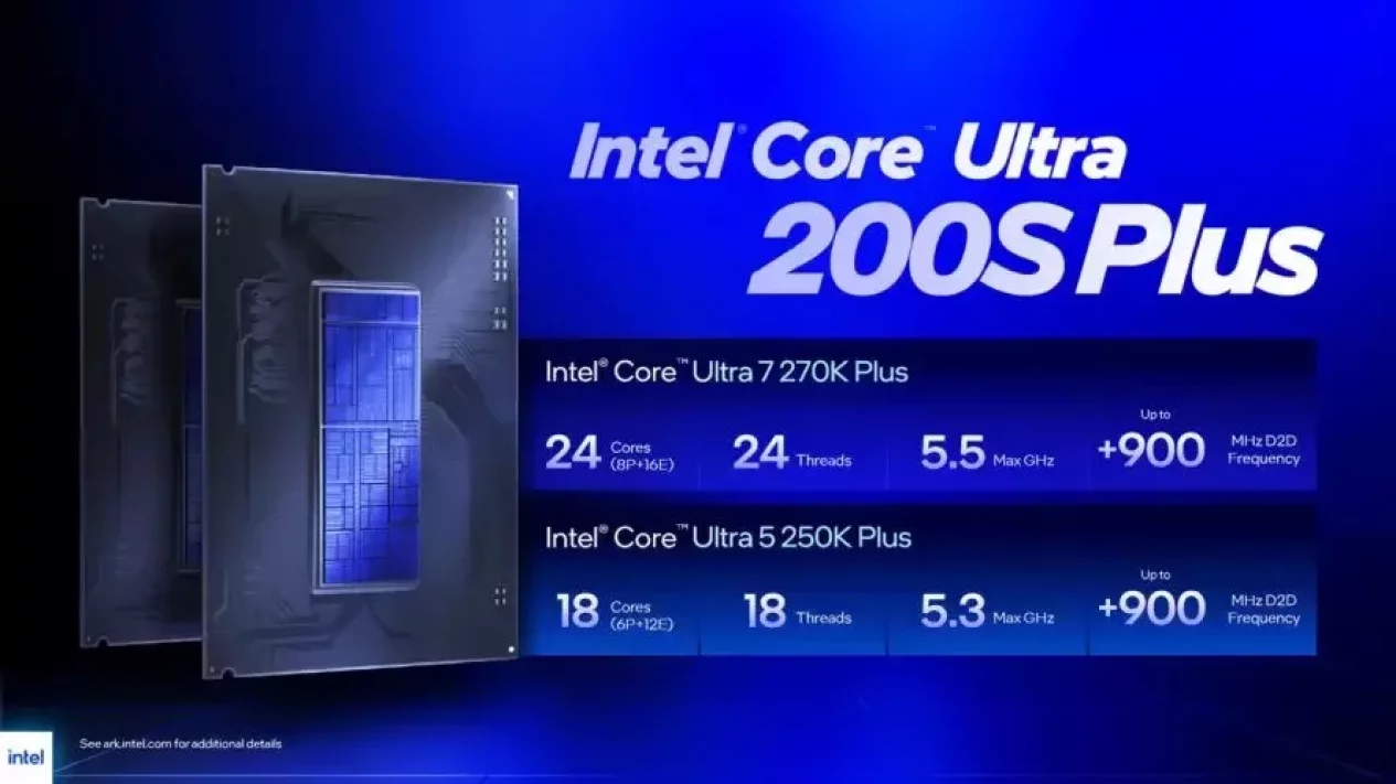 Intel Core Ultra 200S Plus Meluncur Jadi CPU Gaming Tercepat