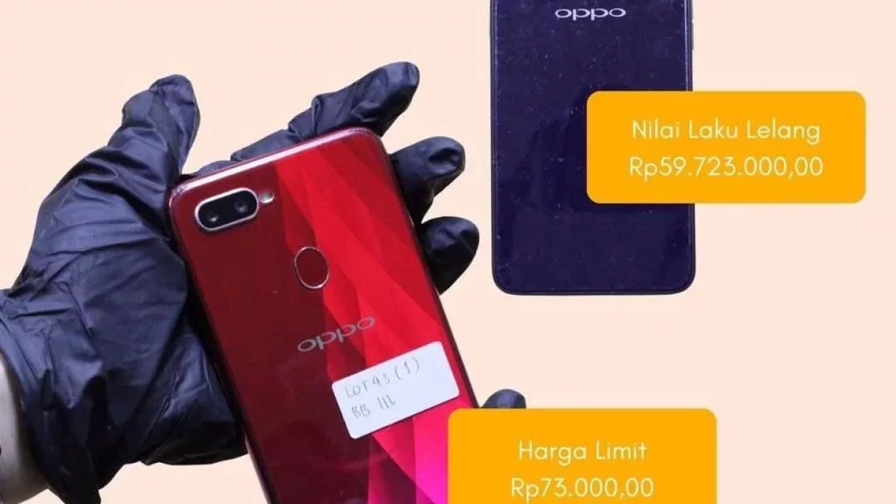 Lelang HP OPPO KPK Rp 59 Juta Viral, Ini Alasan Harga Melonjak