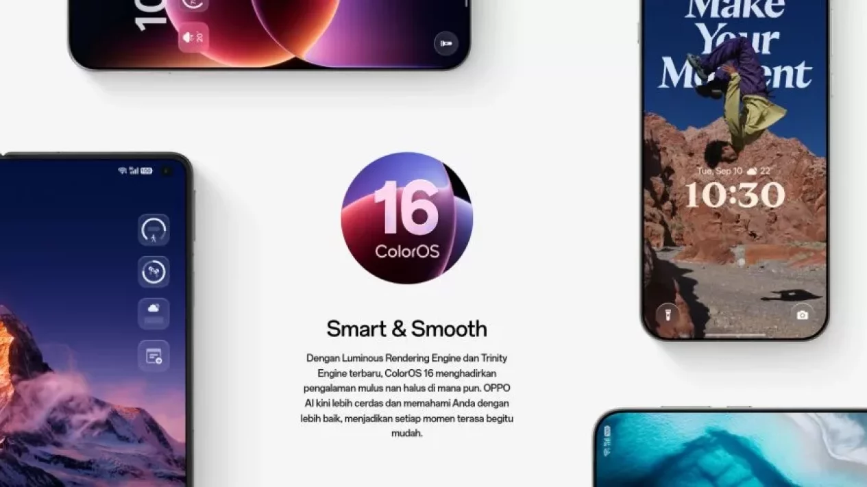 Update ColorOS 16 OPPO A3 5G Berbasis Android 16 Mulai Dirilis